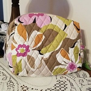 Vera Bradley Large cosmetic case NWT Portobello